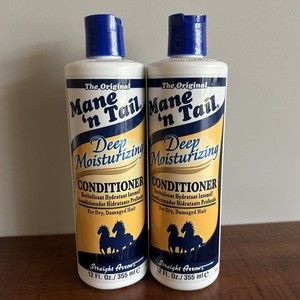 Mane'n Tail Deep Moisturizing Conditioner for Dry Damaged Hair 12 floz